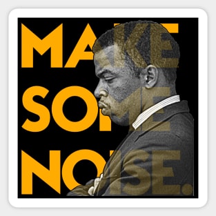 John Lewis // Make Some Noise Good Trouble FanArt Sticker